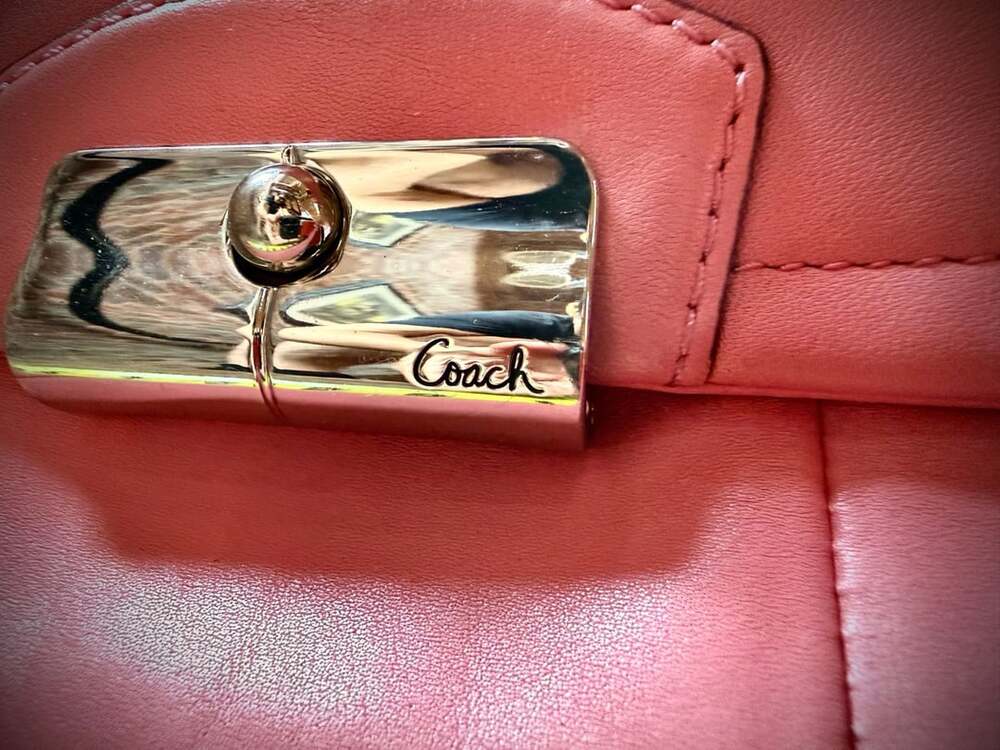 Coach Kristin Pink Y2K Leather Hobo Shoulder Bag - Picture 5 of 12